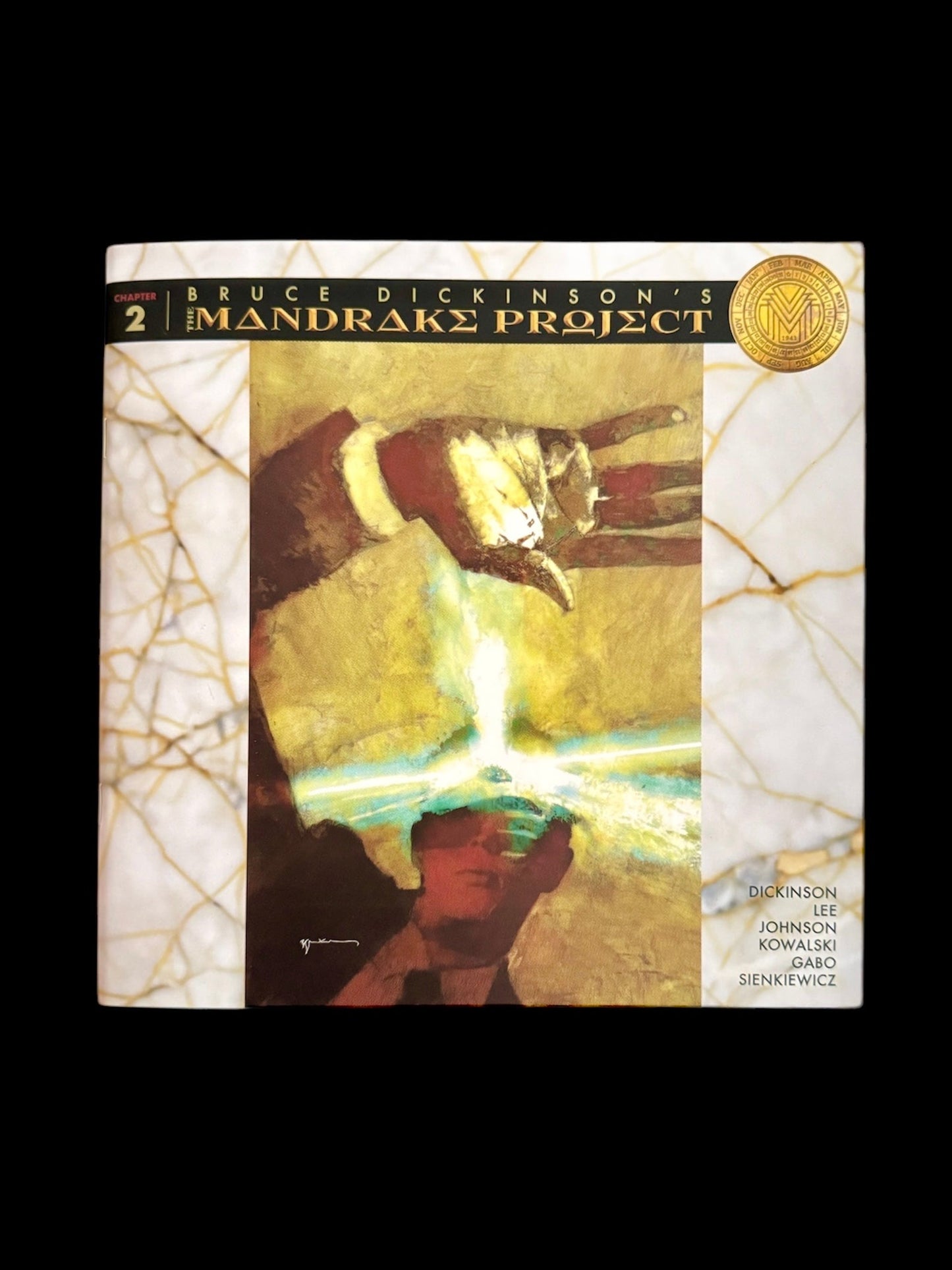 Comic Bruce Dickinson (The Mandrake Project)