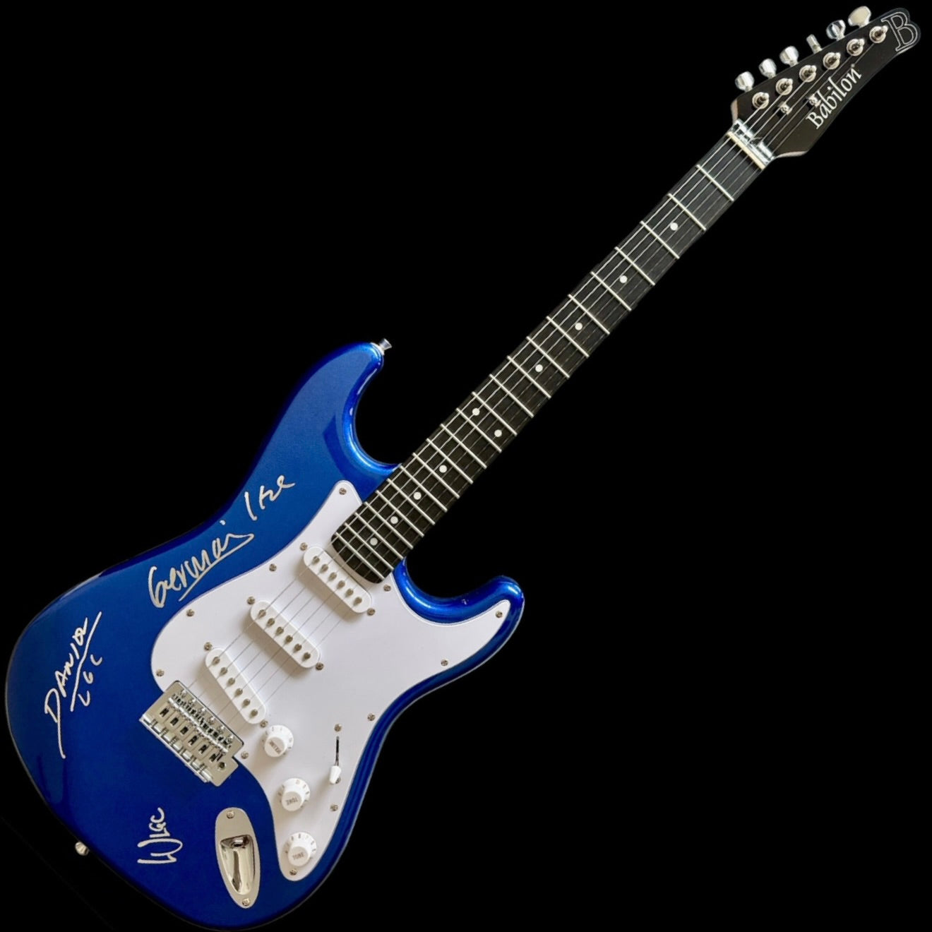 Guitarra Daniel Gutiérrez (La Gusana Ciega)