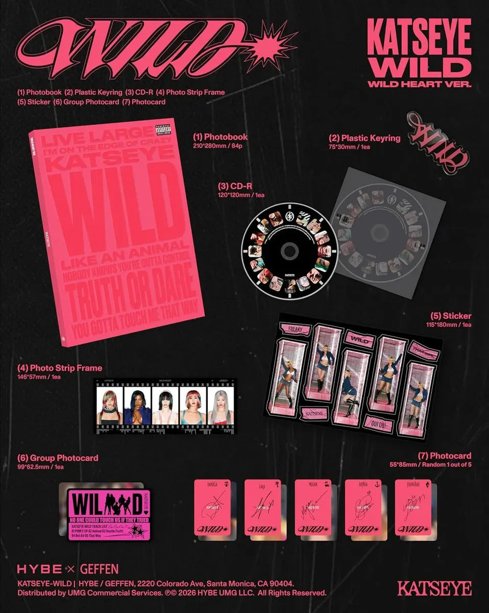 CD Katseye (Wild)