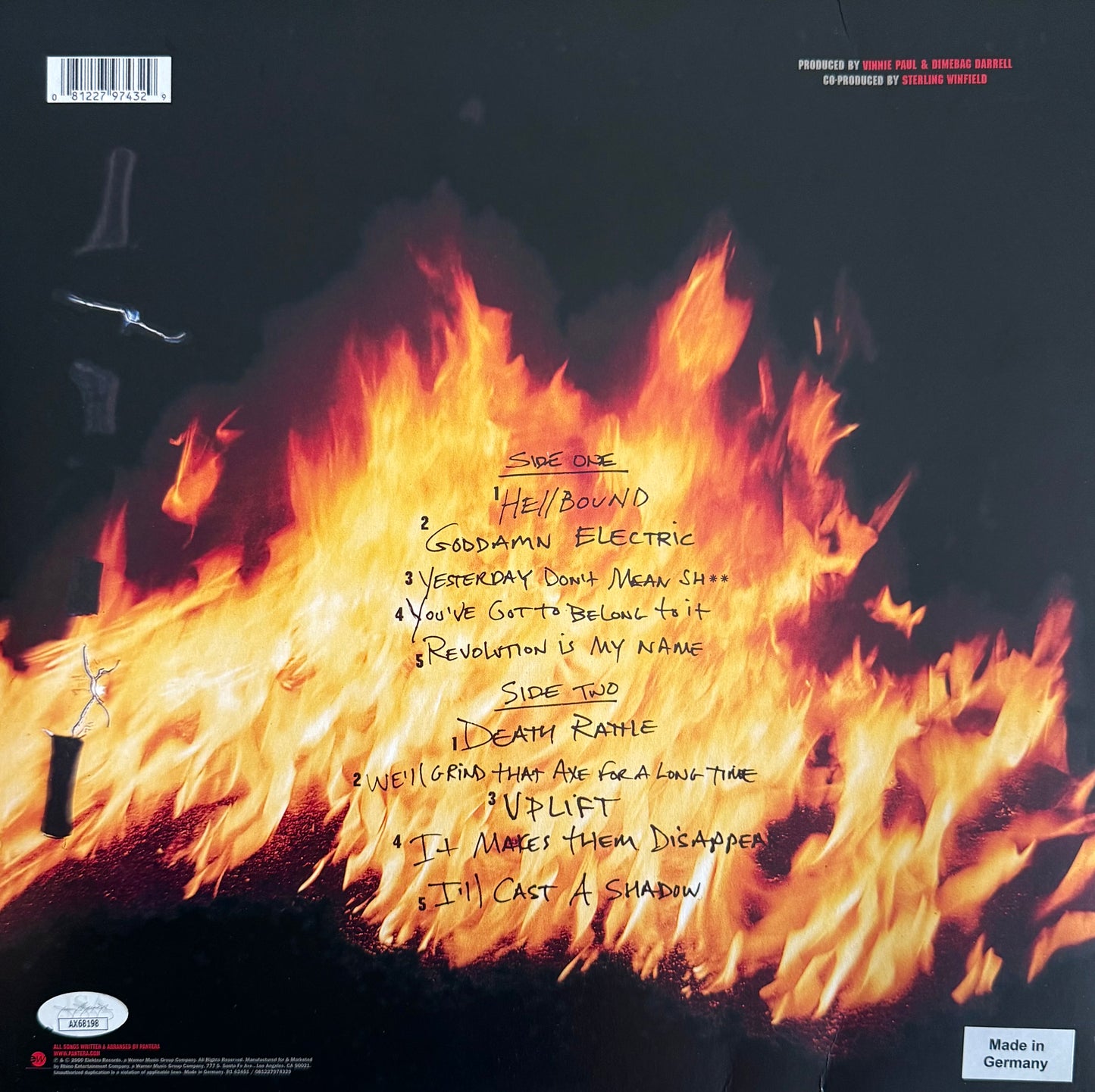 Vinyl Pantera (Reinventing The Steel)