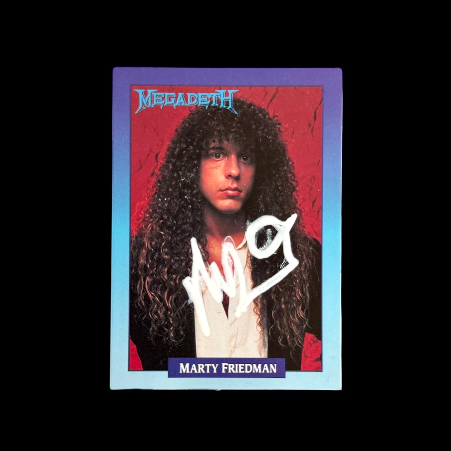 Tarjeta Marty Friedman #259 (Megadeth)