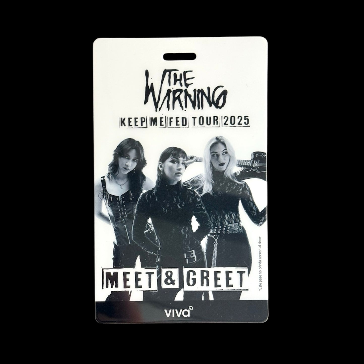 Gafete M&G The Warning (2025)