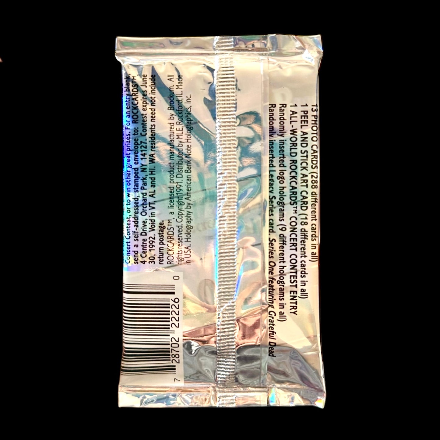 Rock Cards 1991 (Sobre)