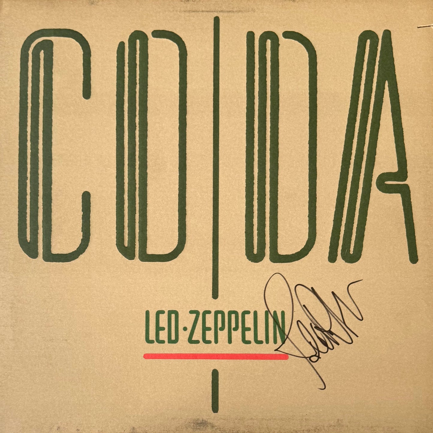 Vinyl Led Zeppelin (Coda)