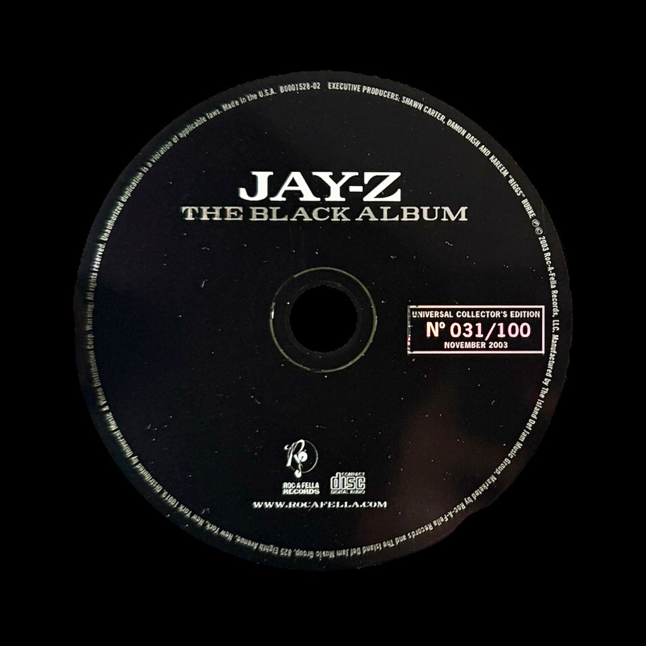 CD Jay-Z (The Black Album)