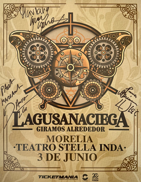 Póster La Gusana Ciega (Morelia 2022)
