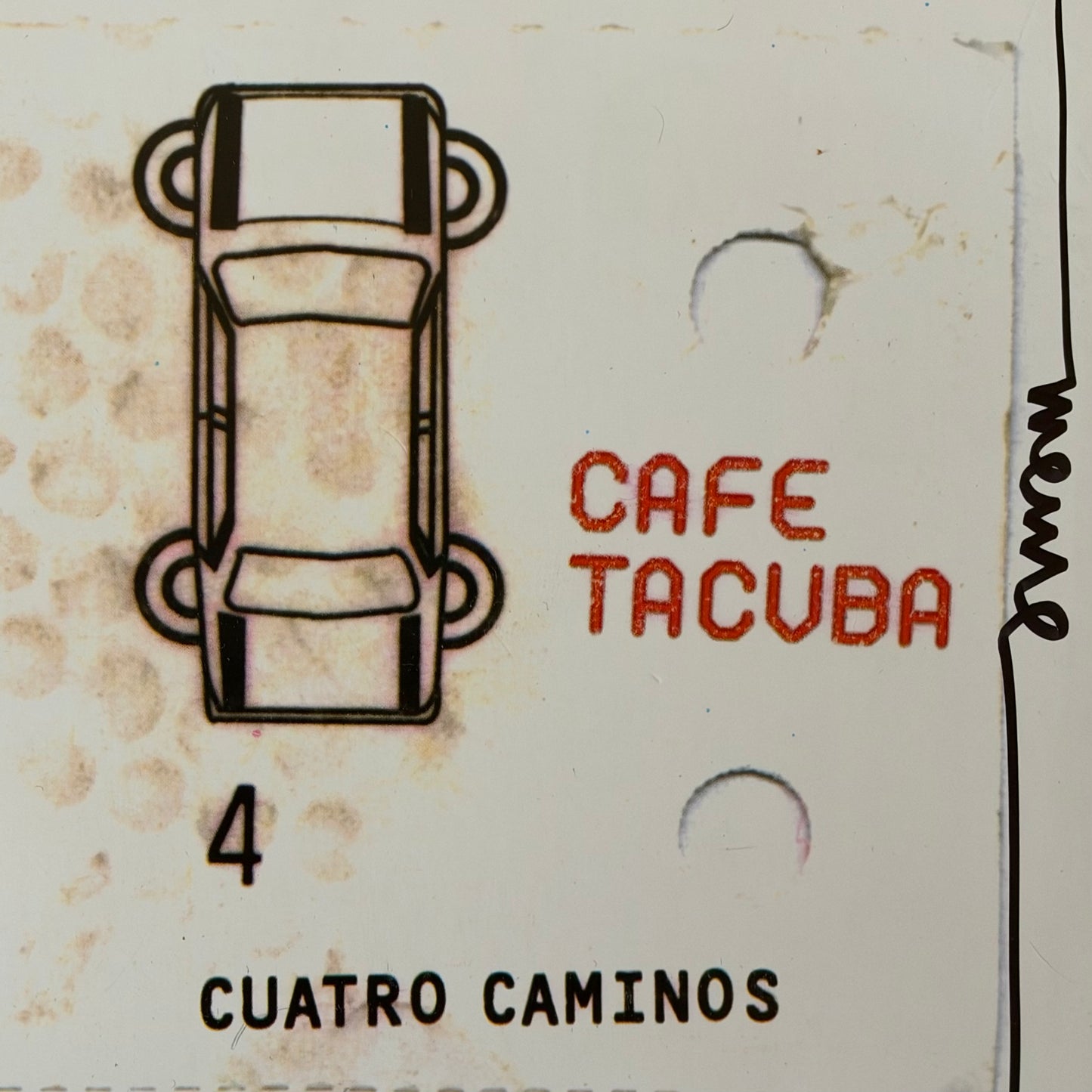 CD Café Tacuba (Cuatro Caminos)