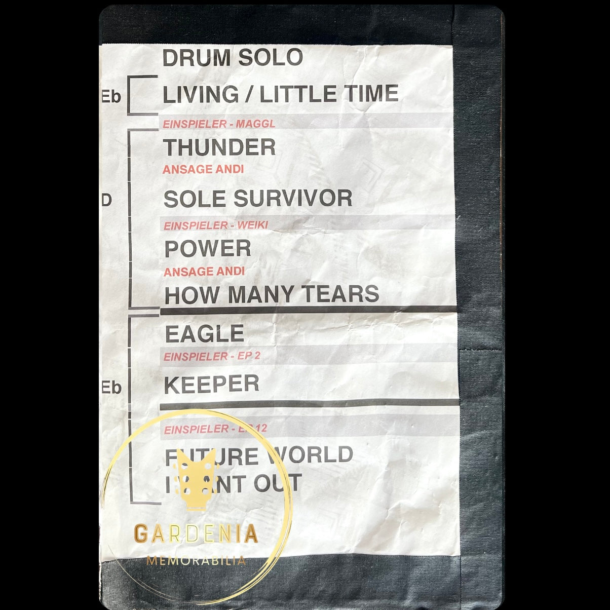 Setlist Helloween
