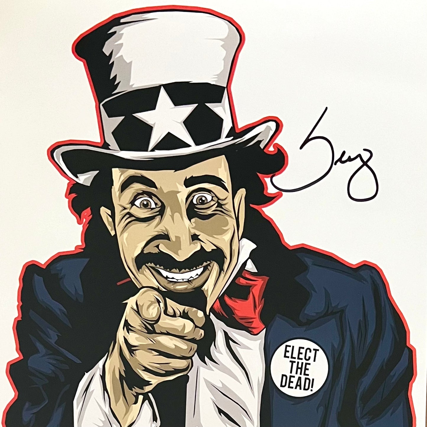 Póster Serj Tankian (Serj Wants You)