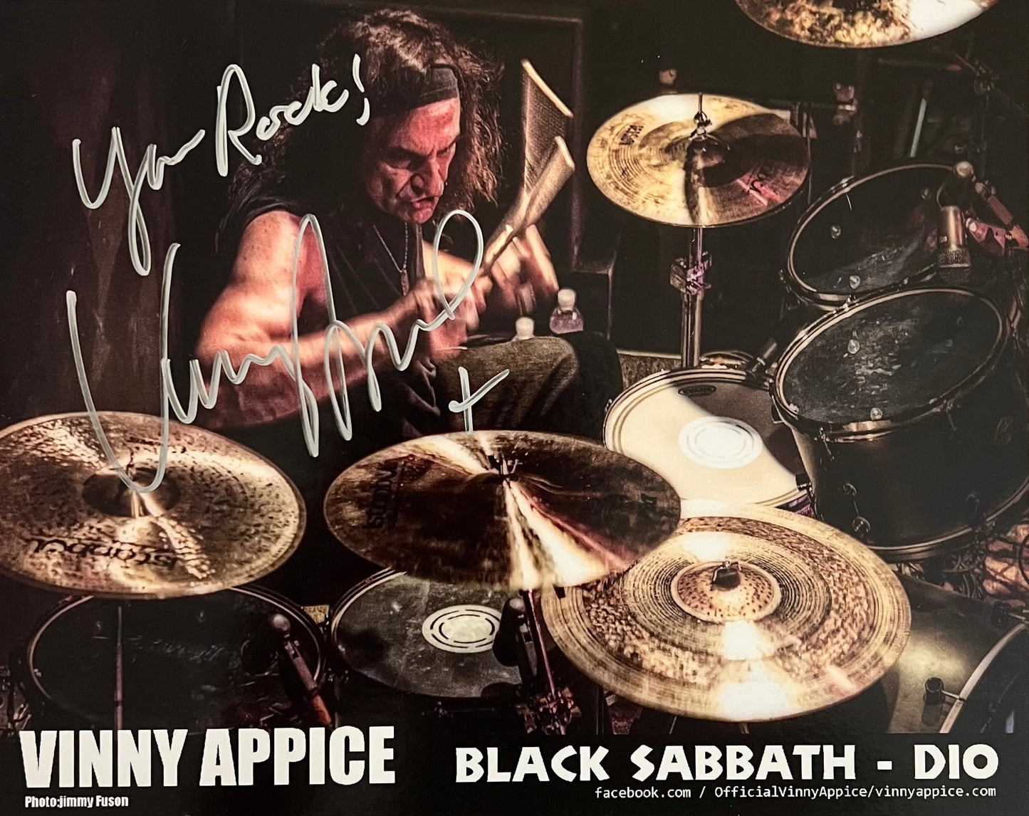 Imagen Vinny Apice (Black Sabbath)