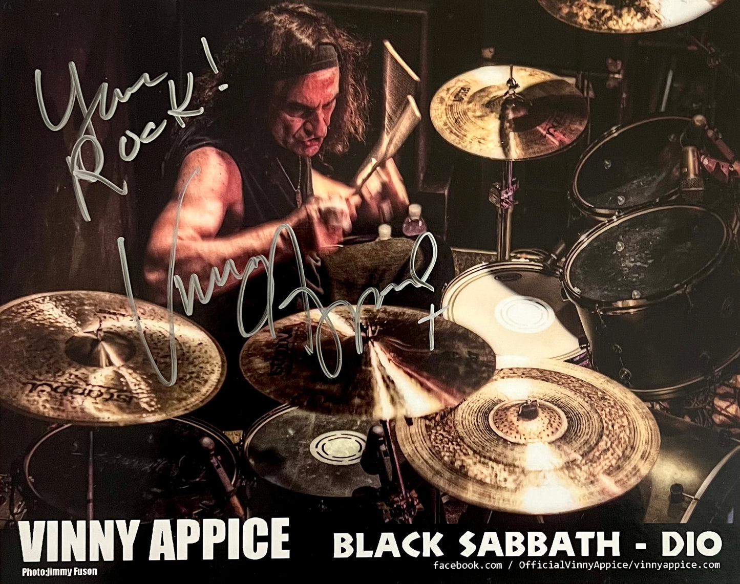 Imagen Vinny Apice (Black Sabbath)