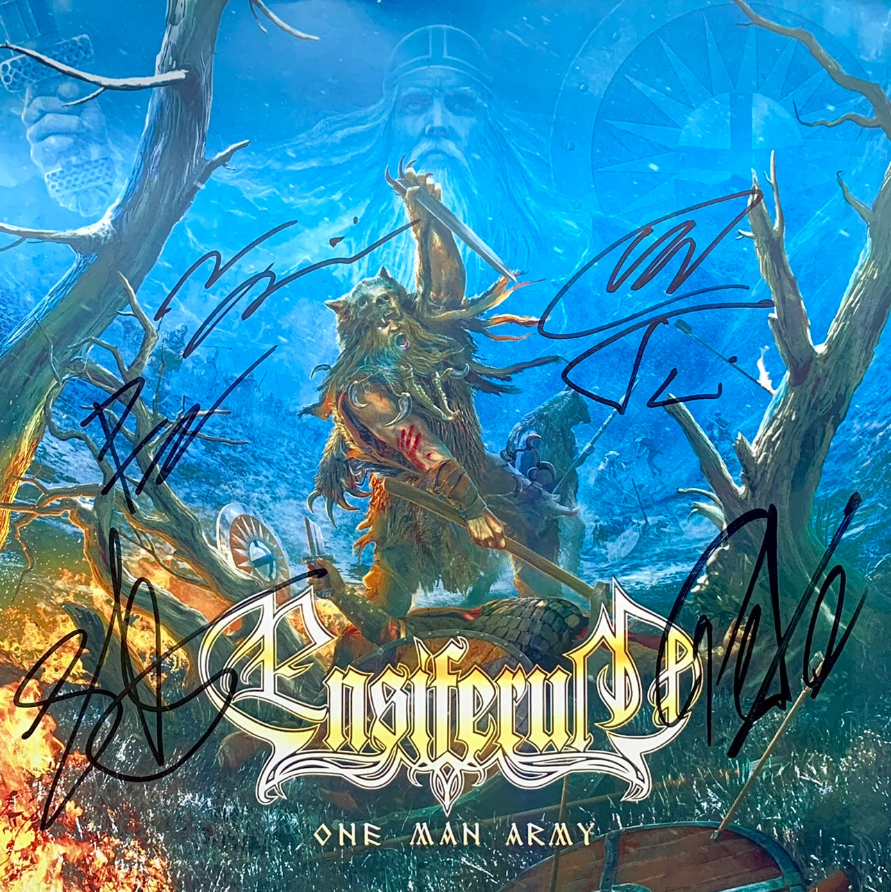 Litografía Ensiferum (One Man Army)