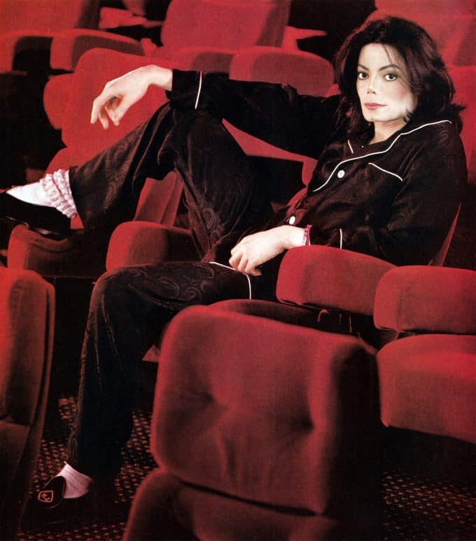 Card Michael Jackson (Pijama)