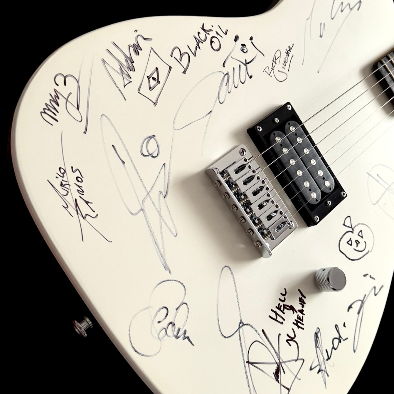 Guitarra Kai Hansen (Helloween / Black Oil)
