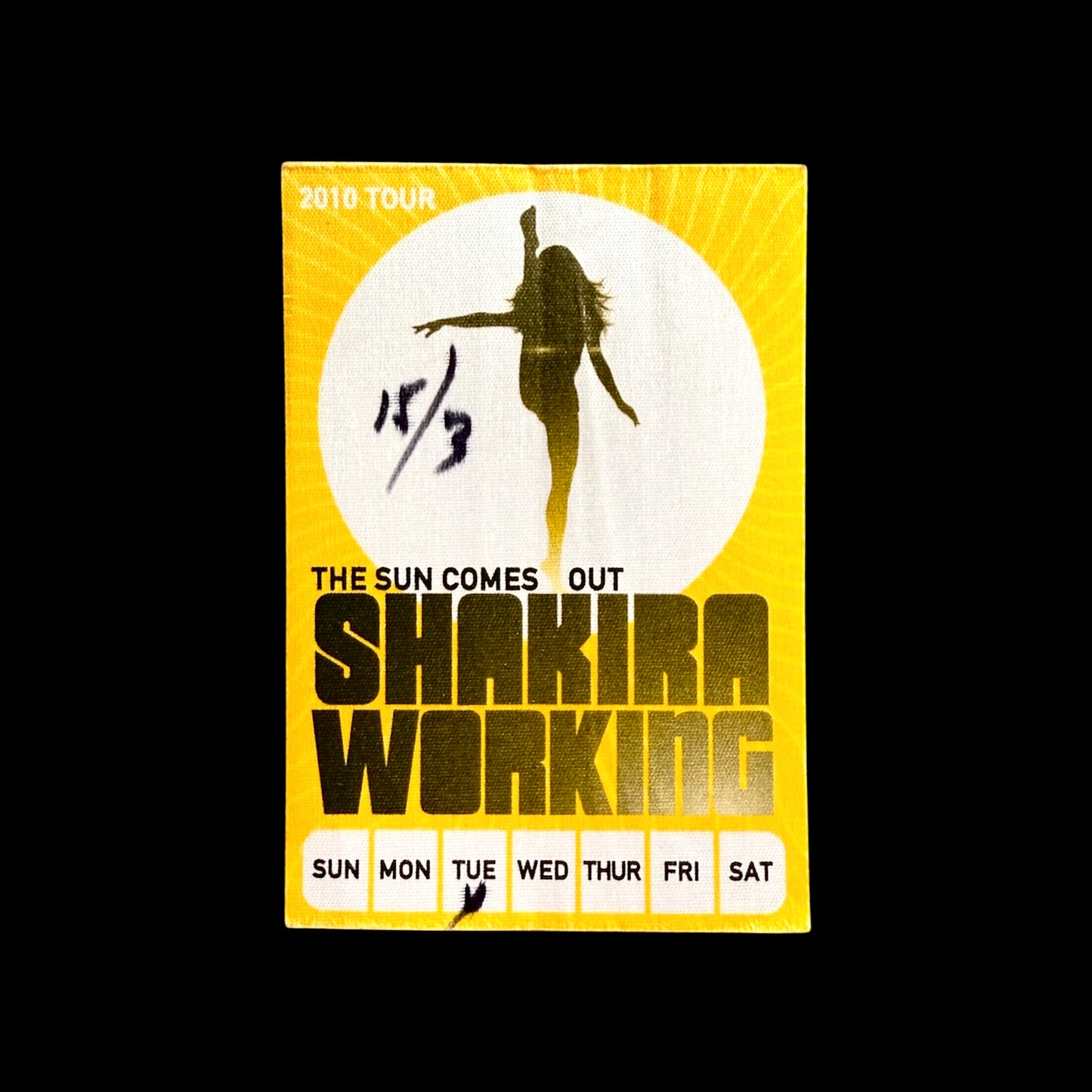 Gafete VIP Shakira (The Sun Comes Out 2010)