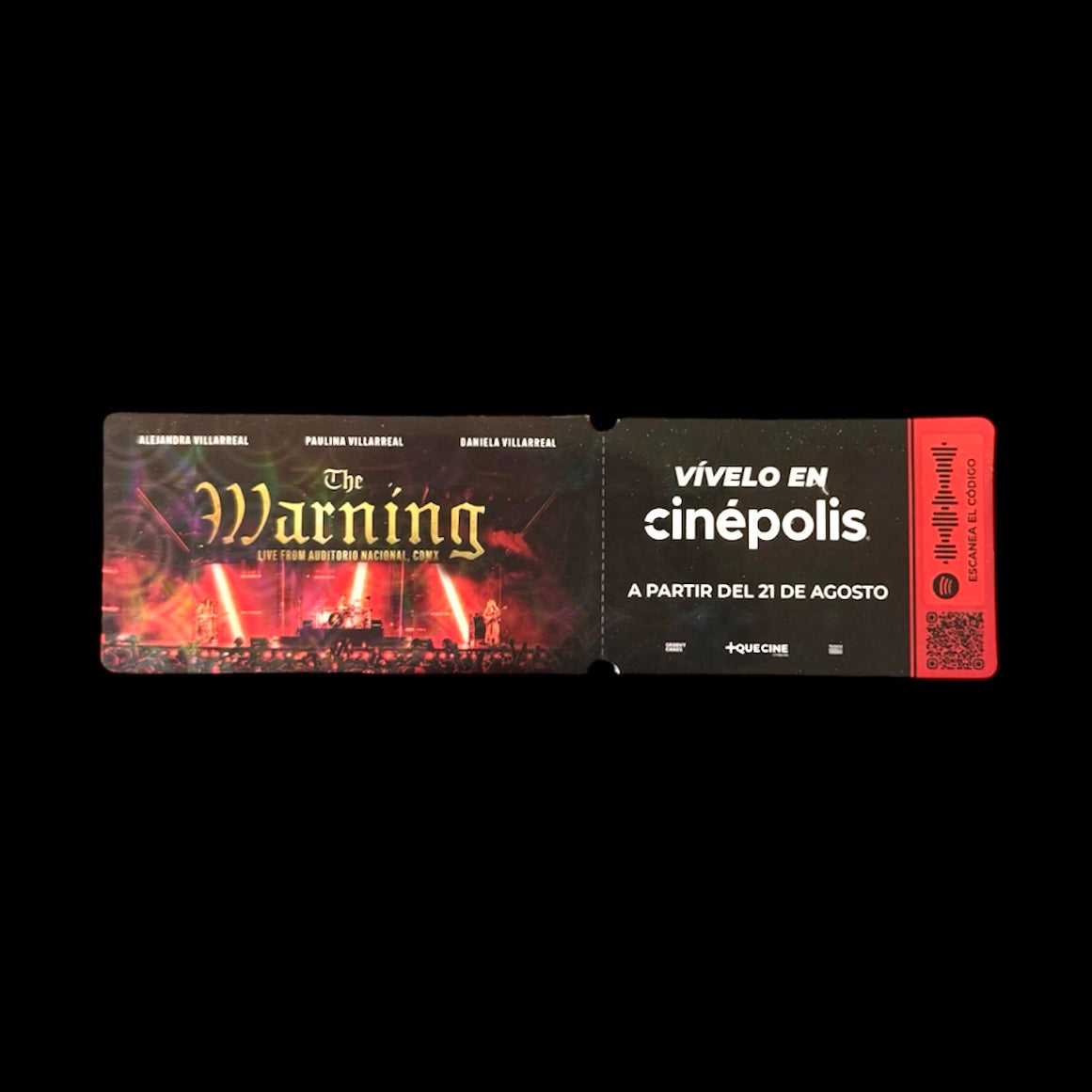 Boleto The Warning (Live from Auditorio Nacional, CDMX)
