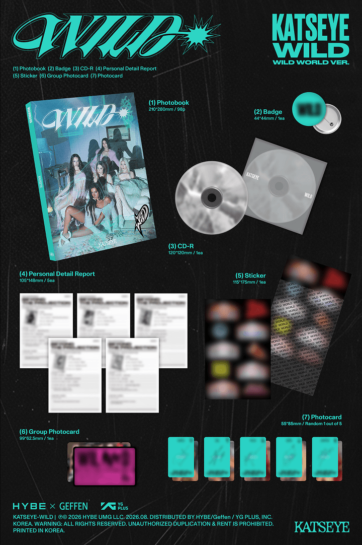 CD Katseye (Wild)