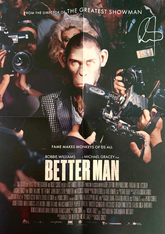 Póster Robbie Williams (Better Man)