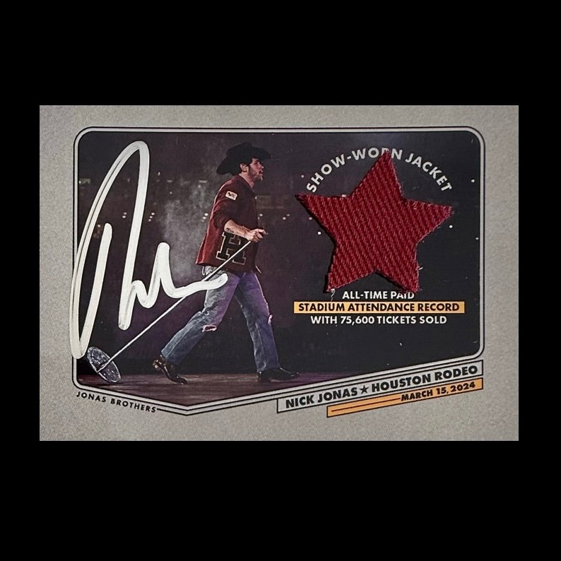 Card Nick Jonas (Jonas Brothers)