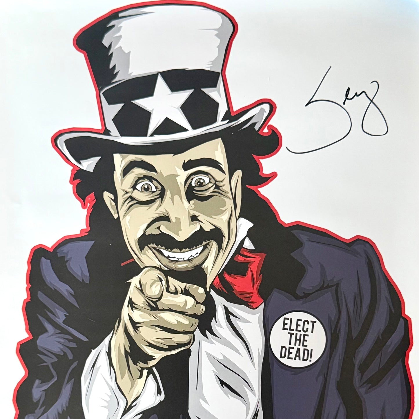 Póster Serj Tankian (Serj Wants You)