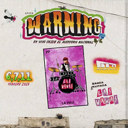 CD The Warning (Live from Auditorio Nacional, CDMX) (Version Pau)