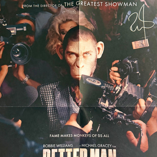 Póster Robbie Williams (Better Man)