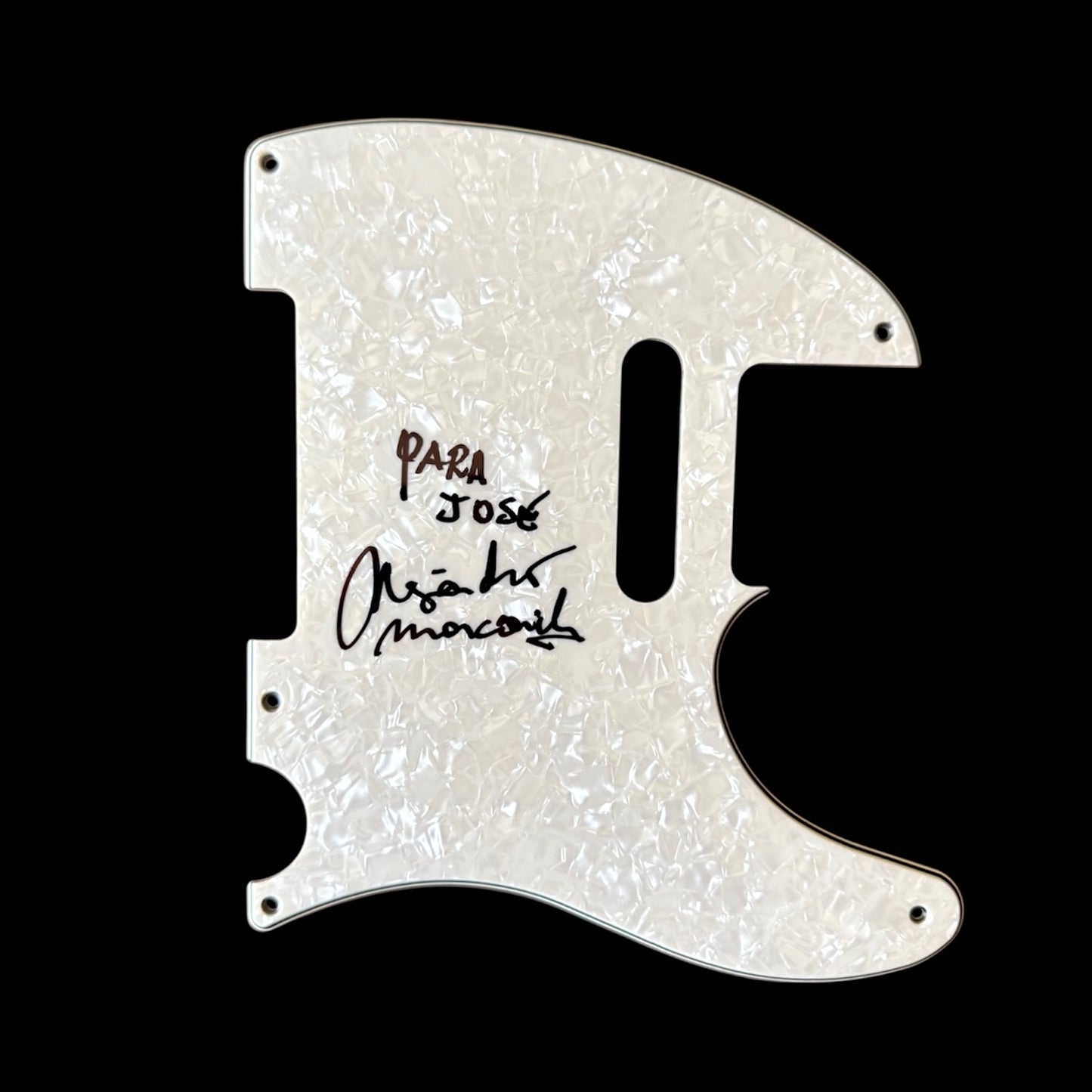 Pickguard Alejandro Marcovich (Caifanes)