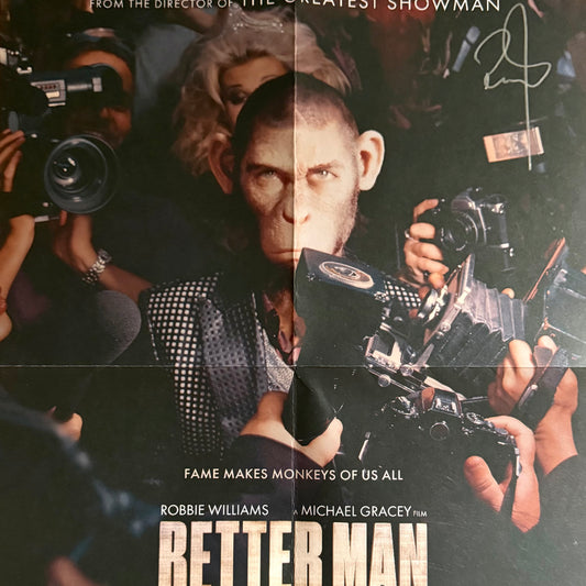 Póster Robbie Williams (Better Man)