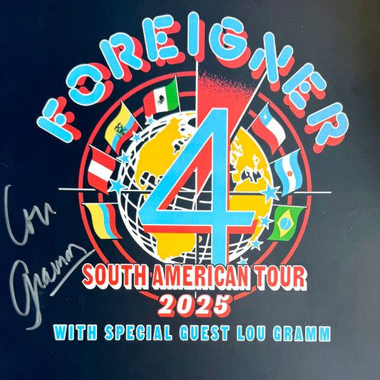Póster Foreigner (South American Tour 2025)