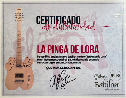Guitarra Alex Lora (El Tri)