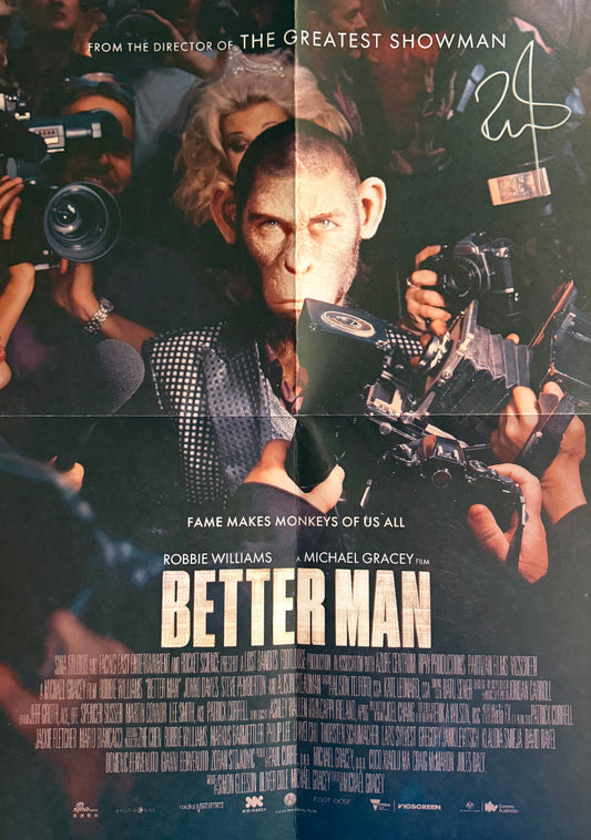 Póster Robbie Williams (Better Man)