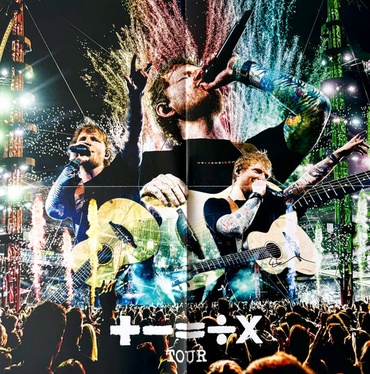 Póster Ed Sheeran (+-=%x Tour)