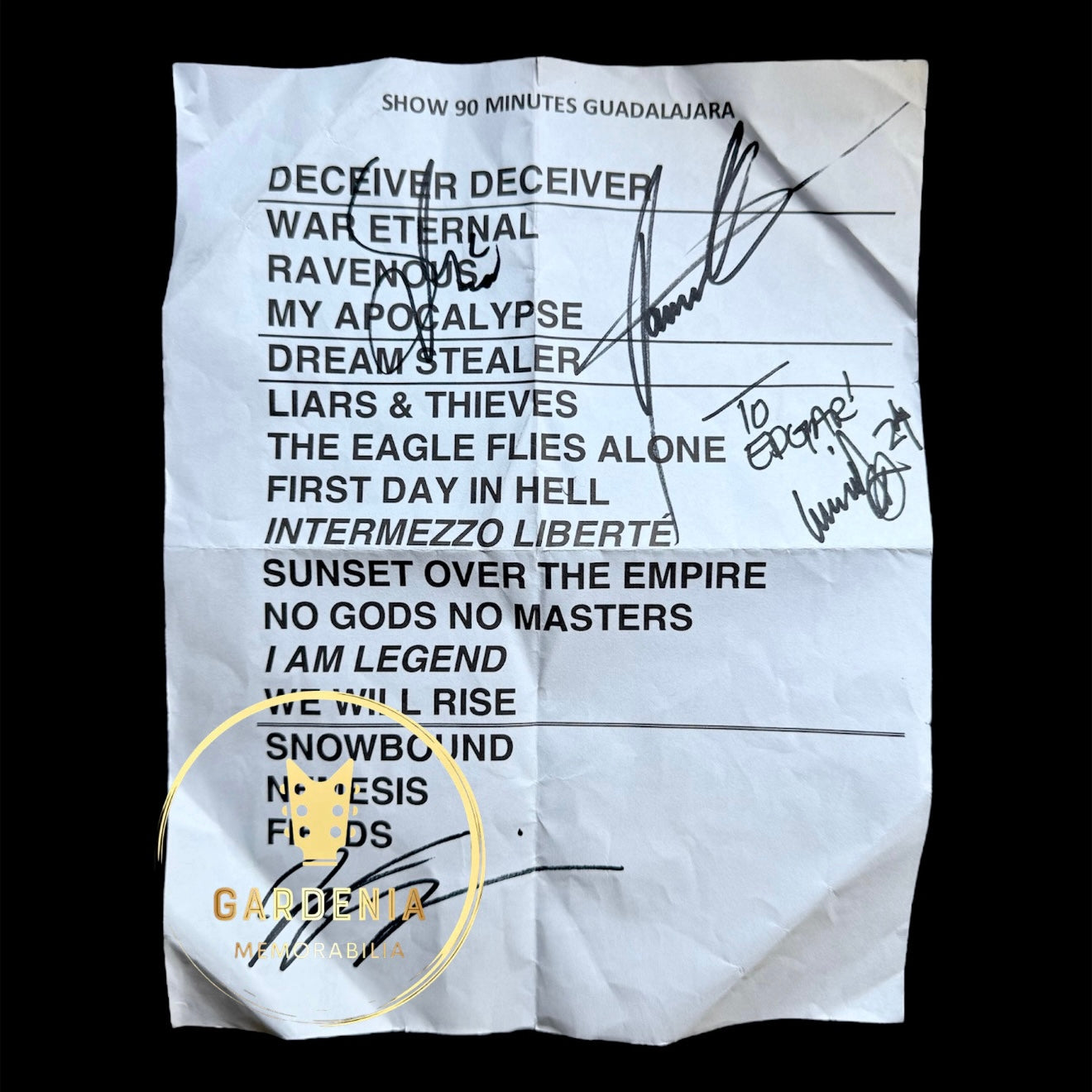 Setlist Arch Enemy