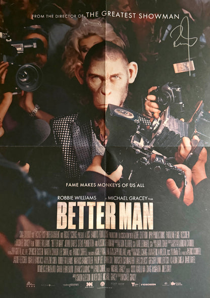 Póster Robbie Williams (Better Man)