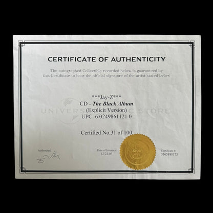 CD Jay-Z (The Black Album)