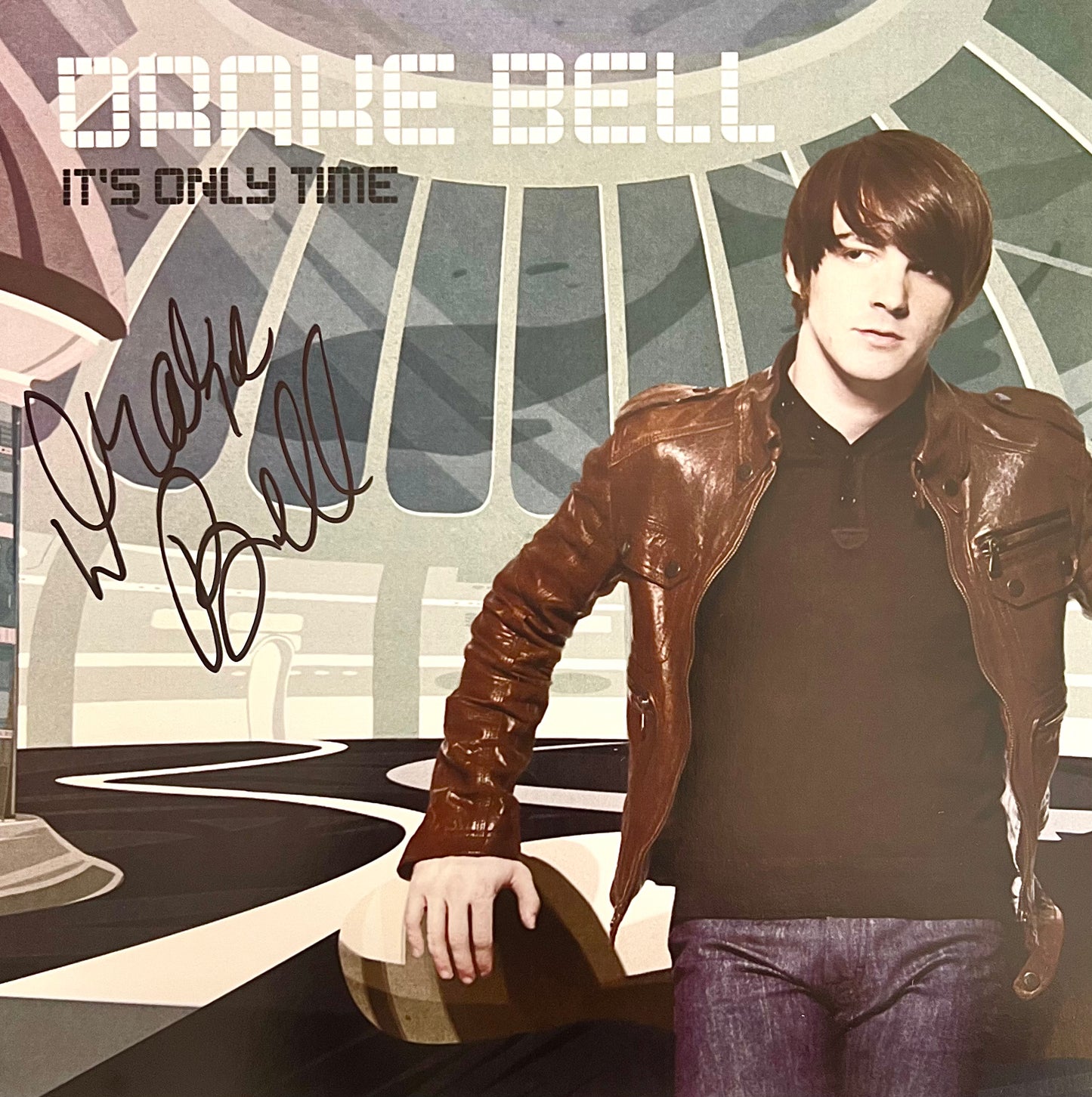 Litografía Drake Bell (It's Only Time)