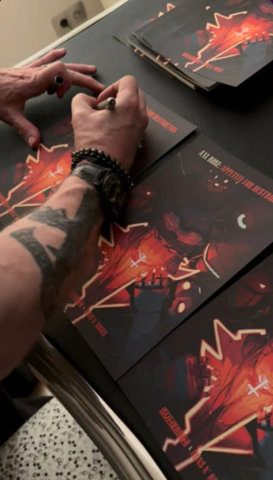 Comic Axl Rose (Appetite for Destruction)