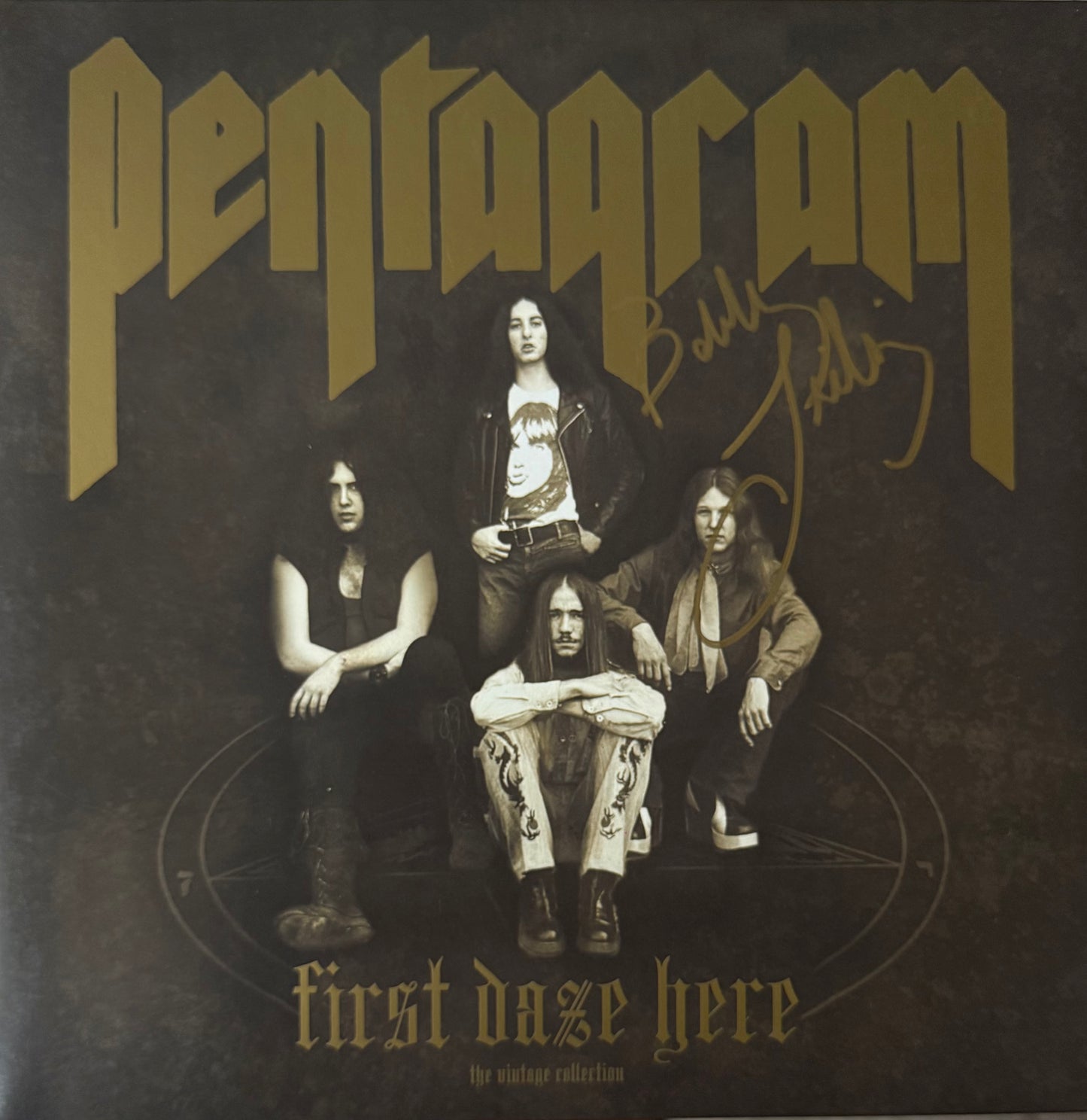 Vinyl Pentagram (First Daze Here)