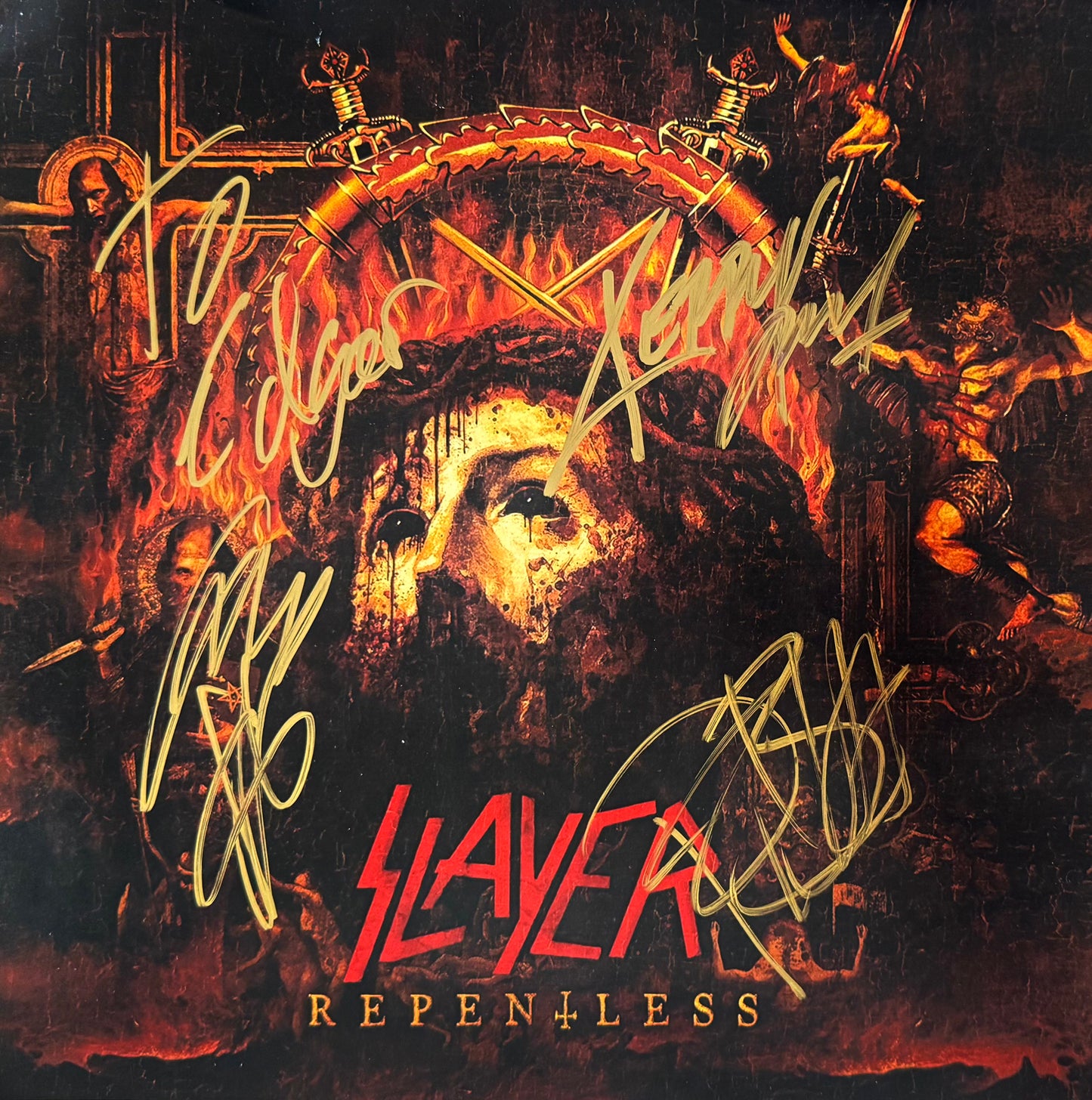 Litografía Slayer (Repentless)