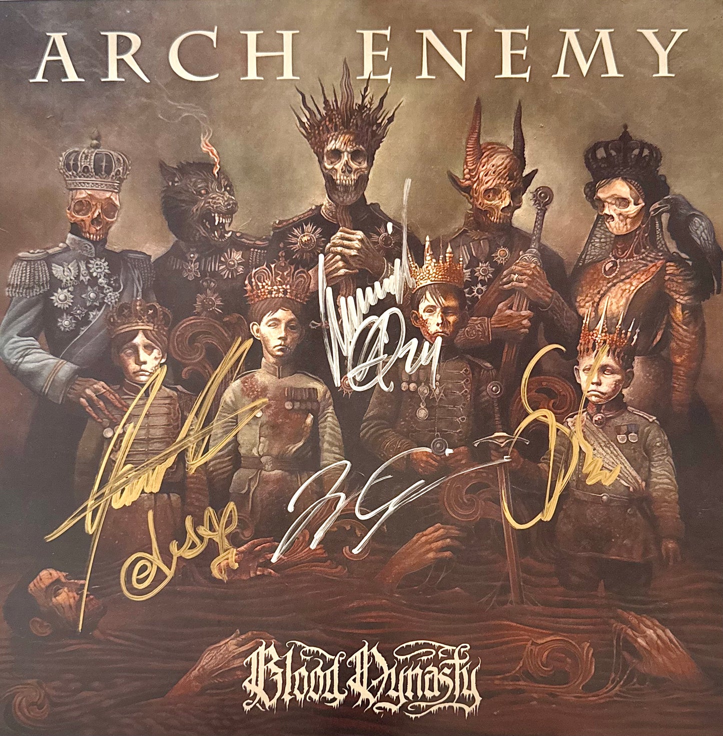 Litografía Arch Enemy (Blood Dynasty)