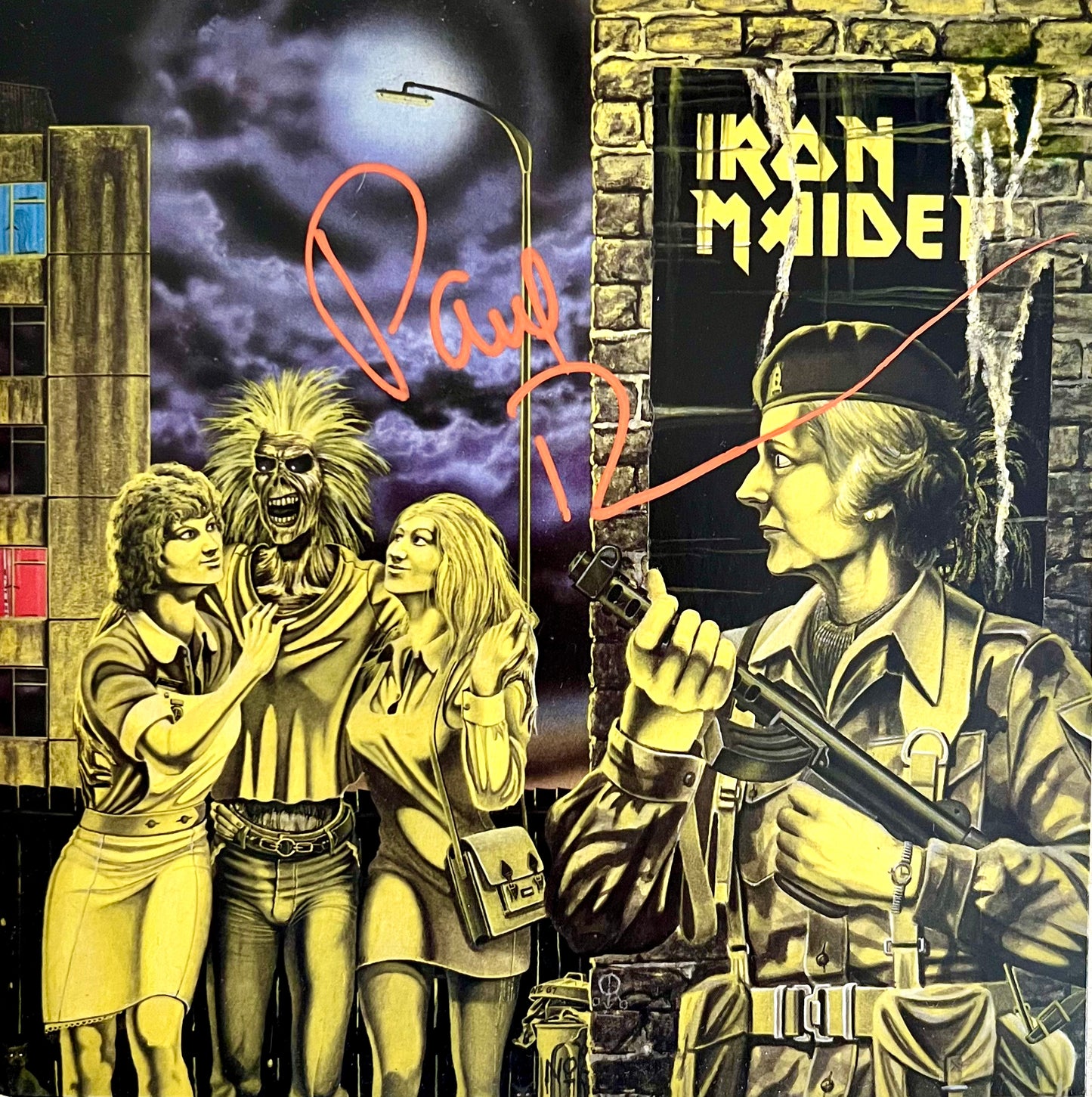 Vinyl Iron Maiden (Women in Uniform)