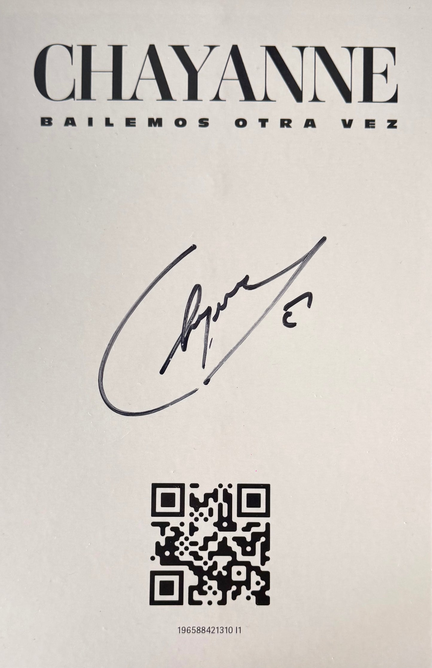 Vinyl Chayanne (Bailemos Otra Vez)