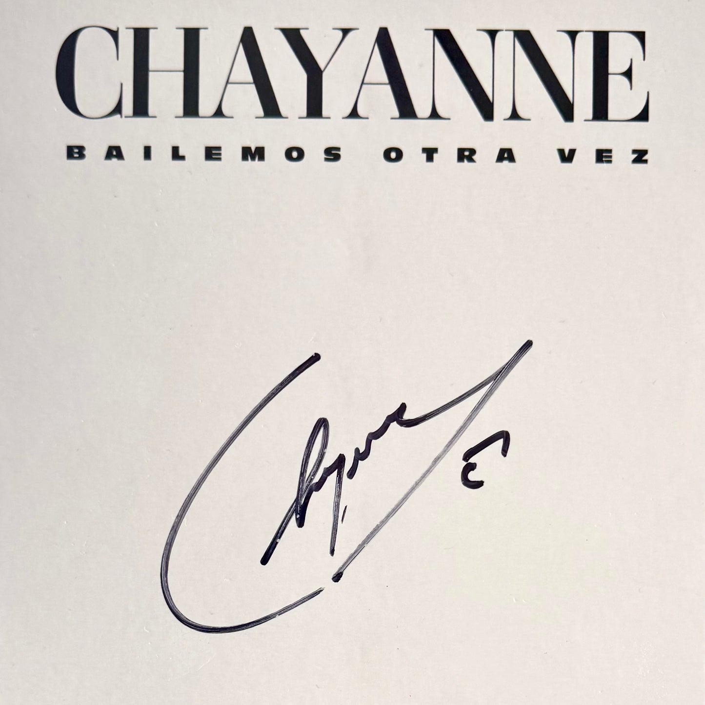 Vinyl Chayanne (Bailemos Otra Vez)