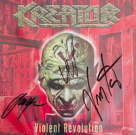 Litografía Kreator (Violent Revolution)