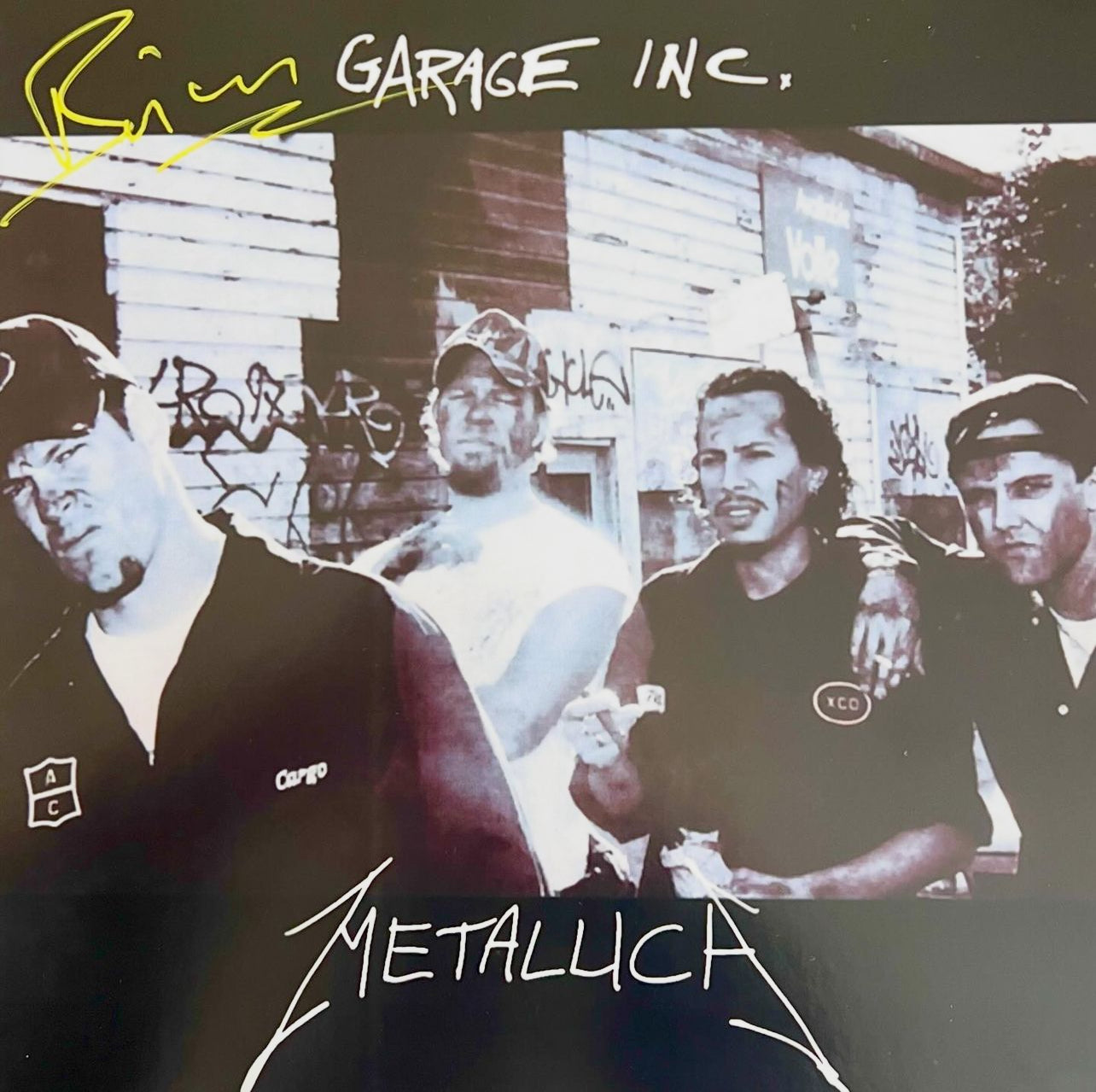 Litografía Metallica (Garage Inc.)