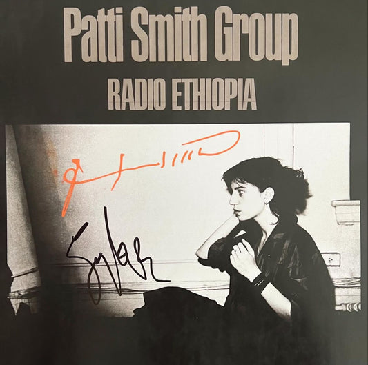 Litografía Patti Smith (Radio Ethiopia)