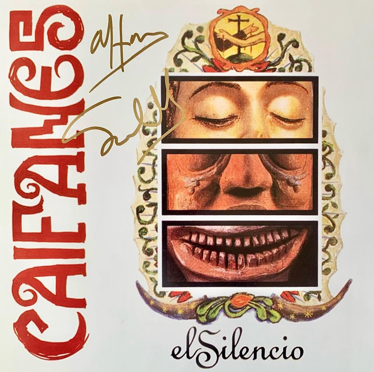 Litografía Caifanes (El Silencio)