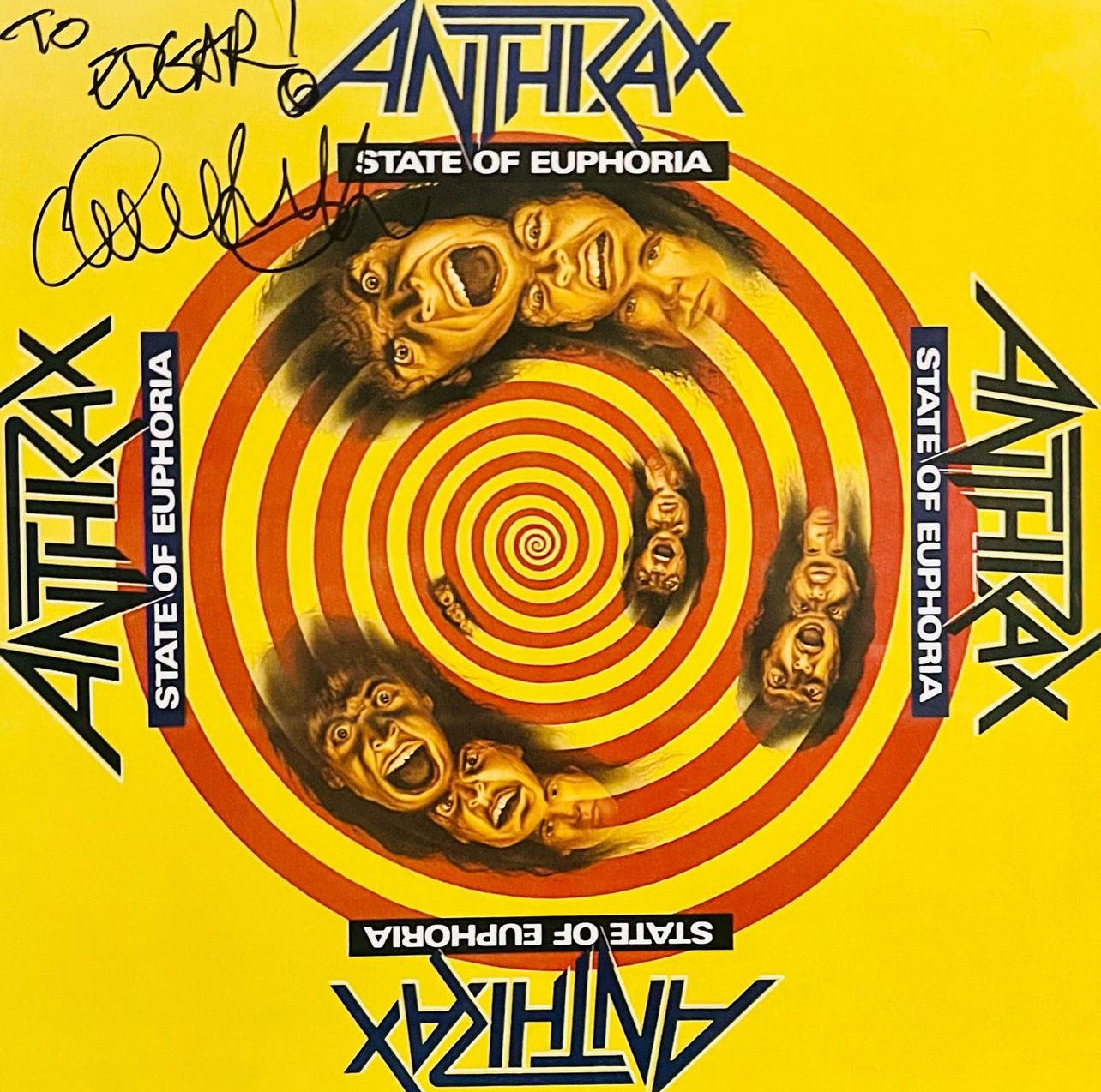 Litografía Anthrax (State of Euphoria)