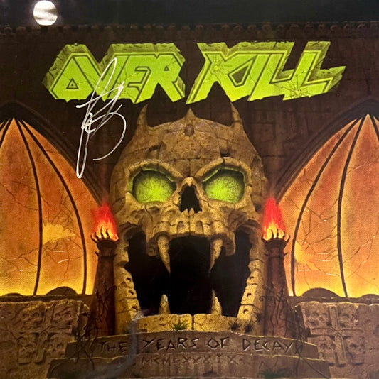 Litografía Overkill (The Years of Decay)