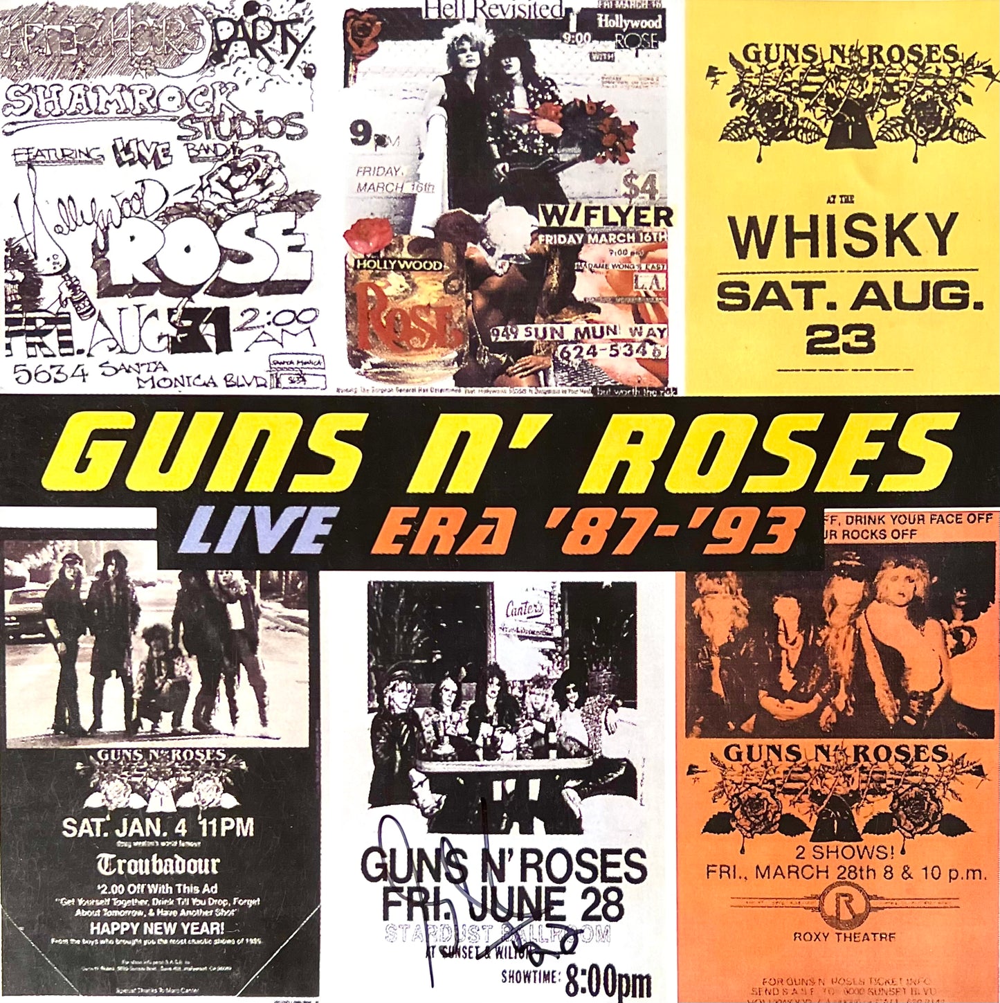 Litografía Guns n' Roses (Guns n' Roses Live Era 87-93)